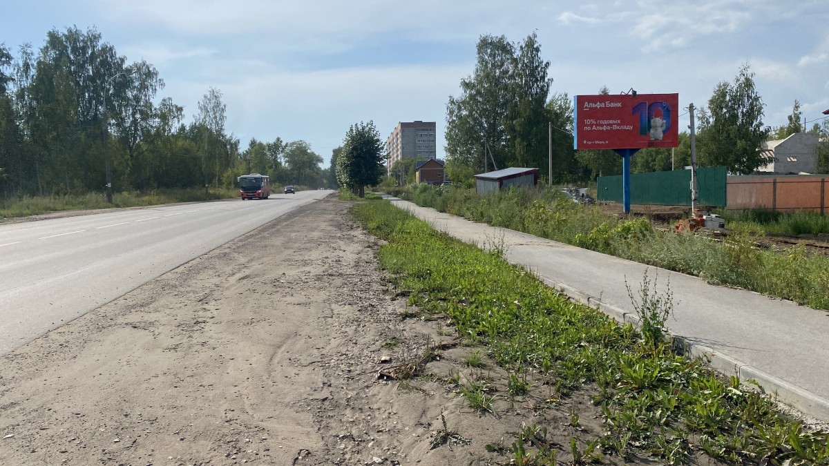 Краснокамск, Сосновая Горка (в районе МЖК), билборд (щит 3х6) Сторона A