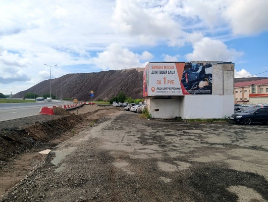 Соликамск, Южная (въезд/выезд) пост ДПС, билборд (щит 3х6)