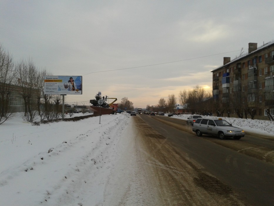 Чернушка, Ленина (Лукойл) (№ дома 101), билборд (щит 3х6) Сторона B
