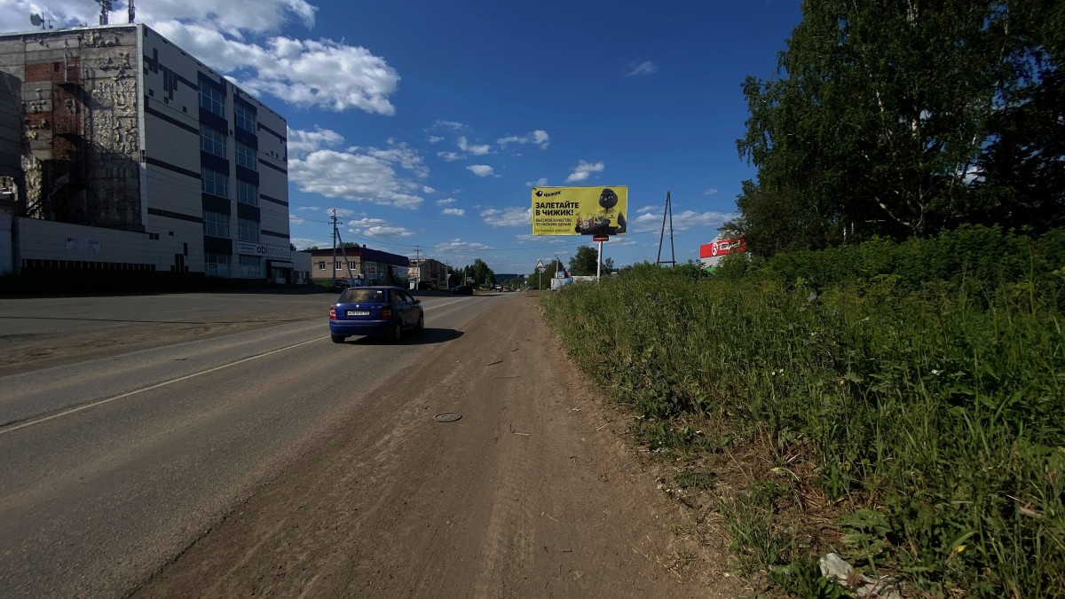 Кудымкар, Свердлова, 60, билборд (щит 3х6) Сторона A