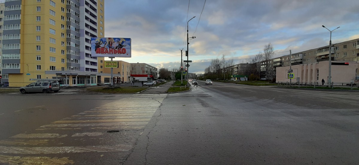 Добрянка, Советская-Победы, билборд (щит 3х6) Сторона B