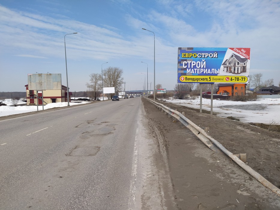 Соликамск, Революции (мост 1), билборд (щит 3х6) Сторона A